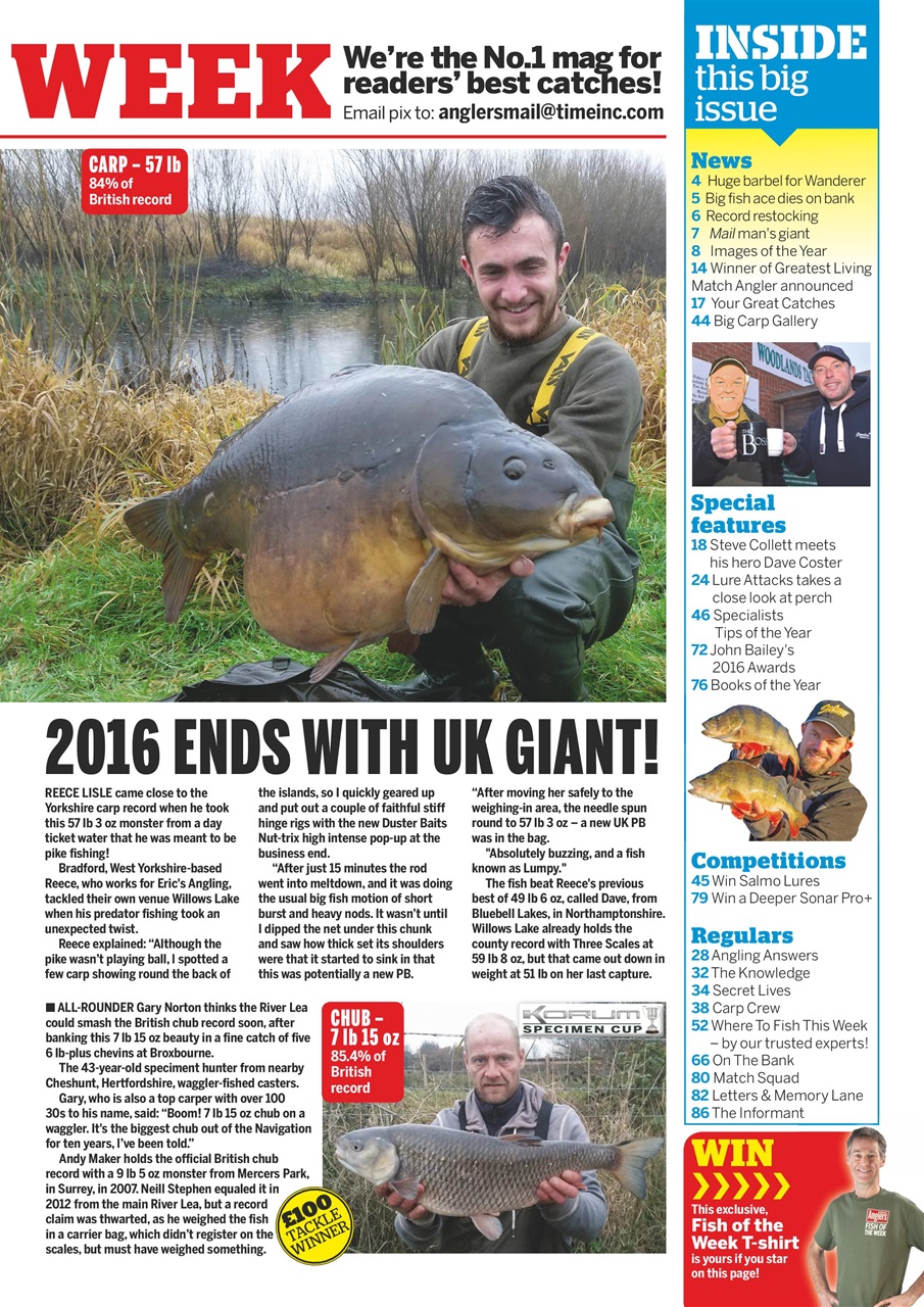 Anglers Mail Preview Pages
