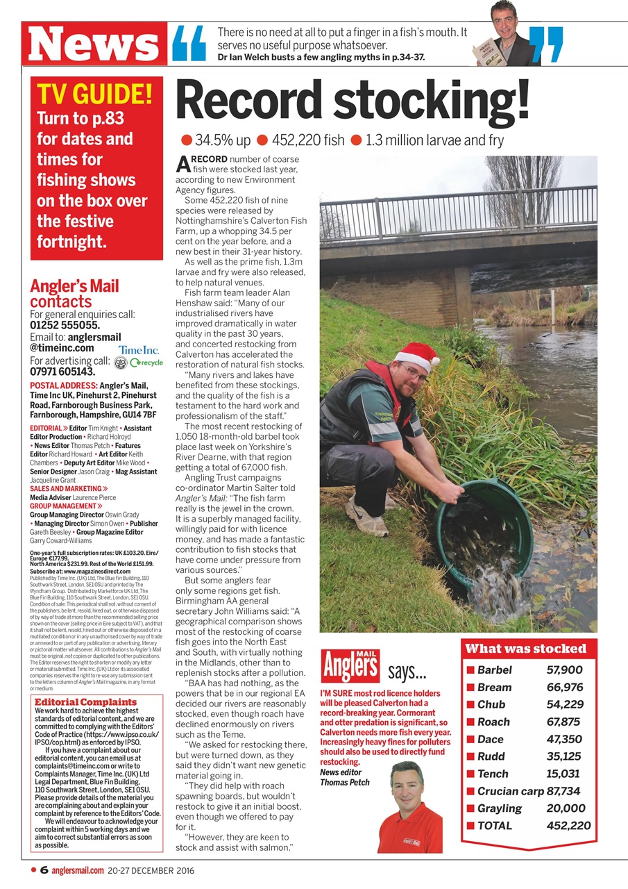 Anglers Mail Preview Pages
