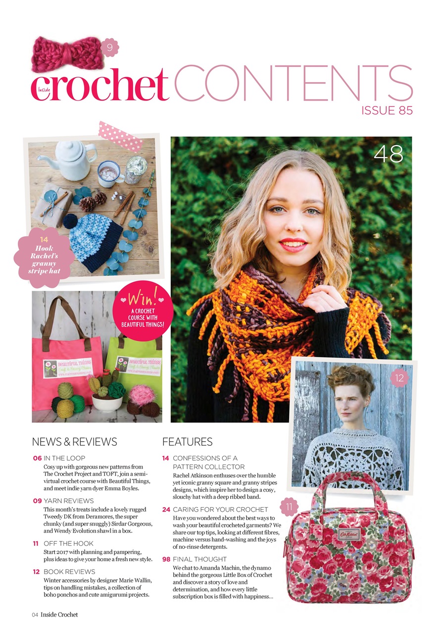 Inside Crochet Preview Pages