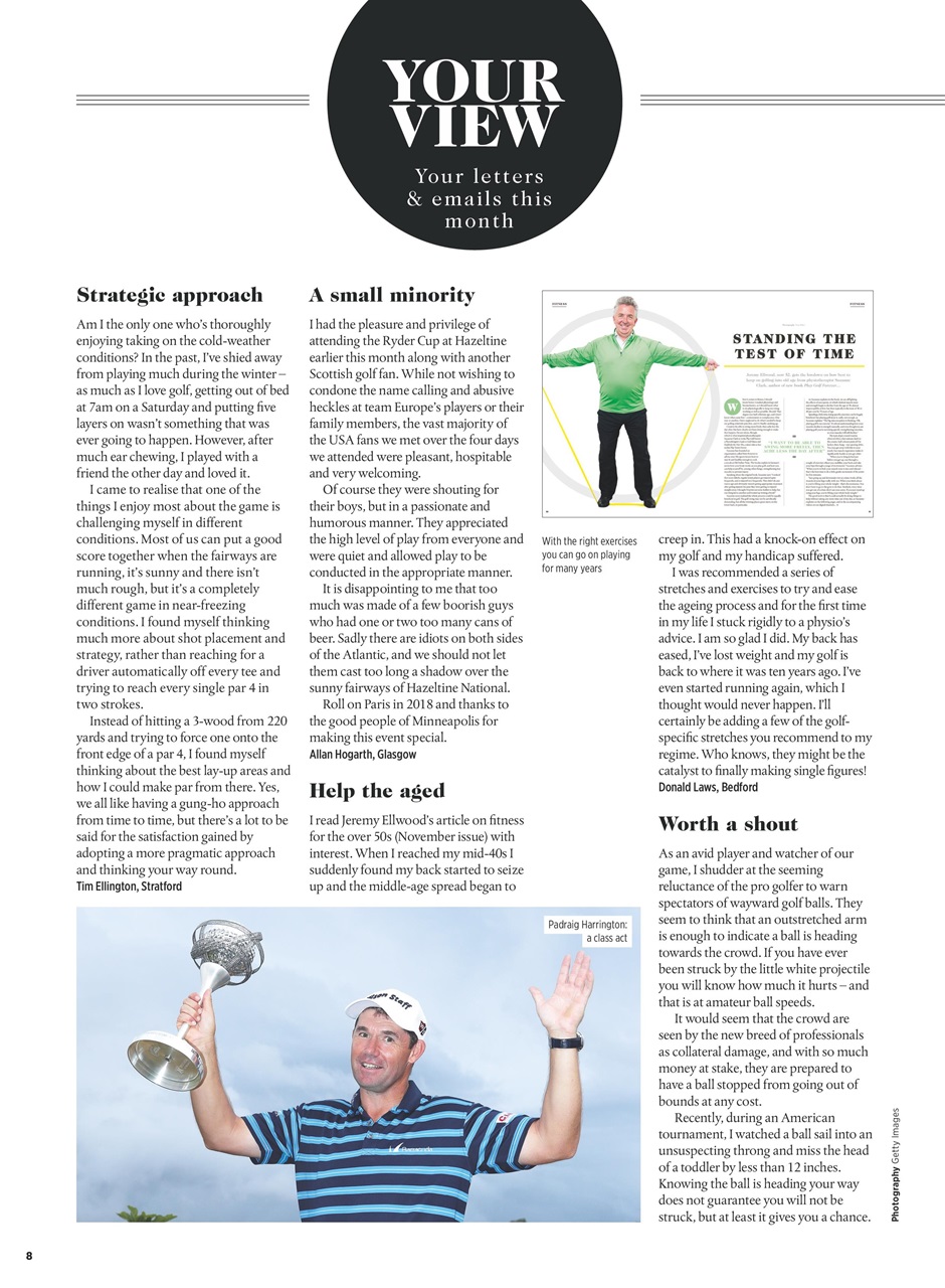 Golf Monthly Preview Pages