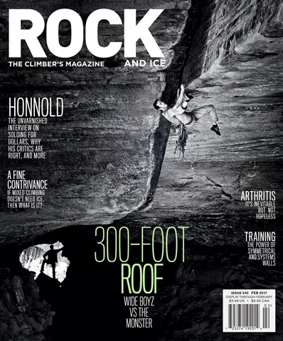 Rock and Ice issue February 2017