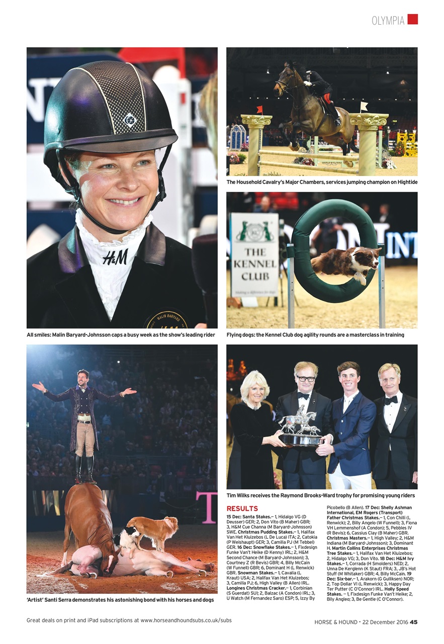 Horse & Hound Preview Pages