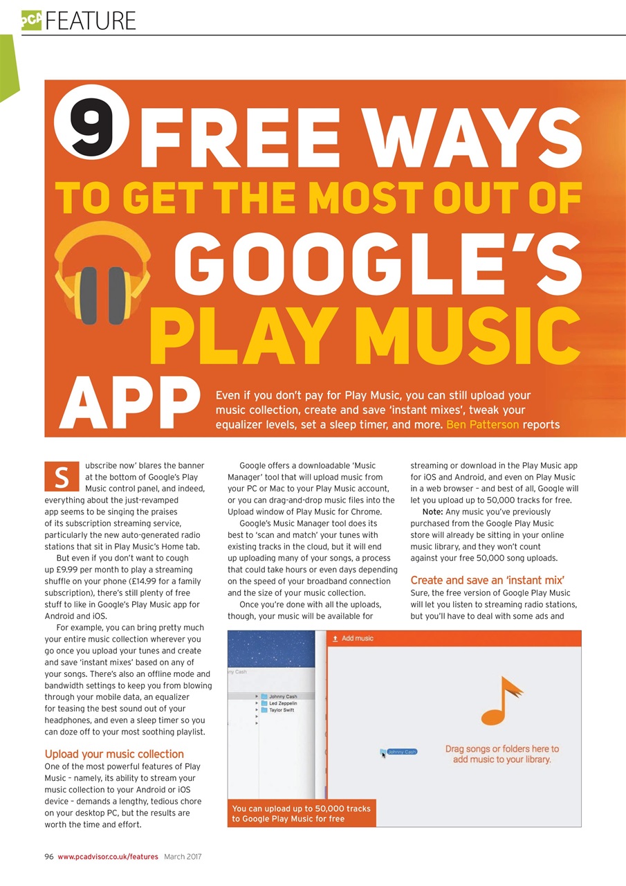 Tech Advisor Preview Pages