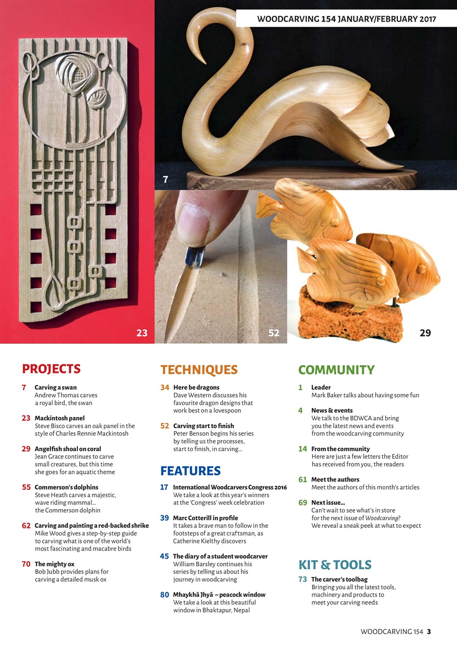 Woodcarving Preview Pages