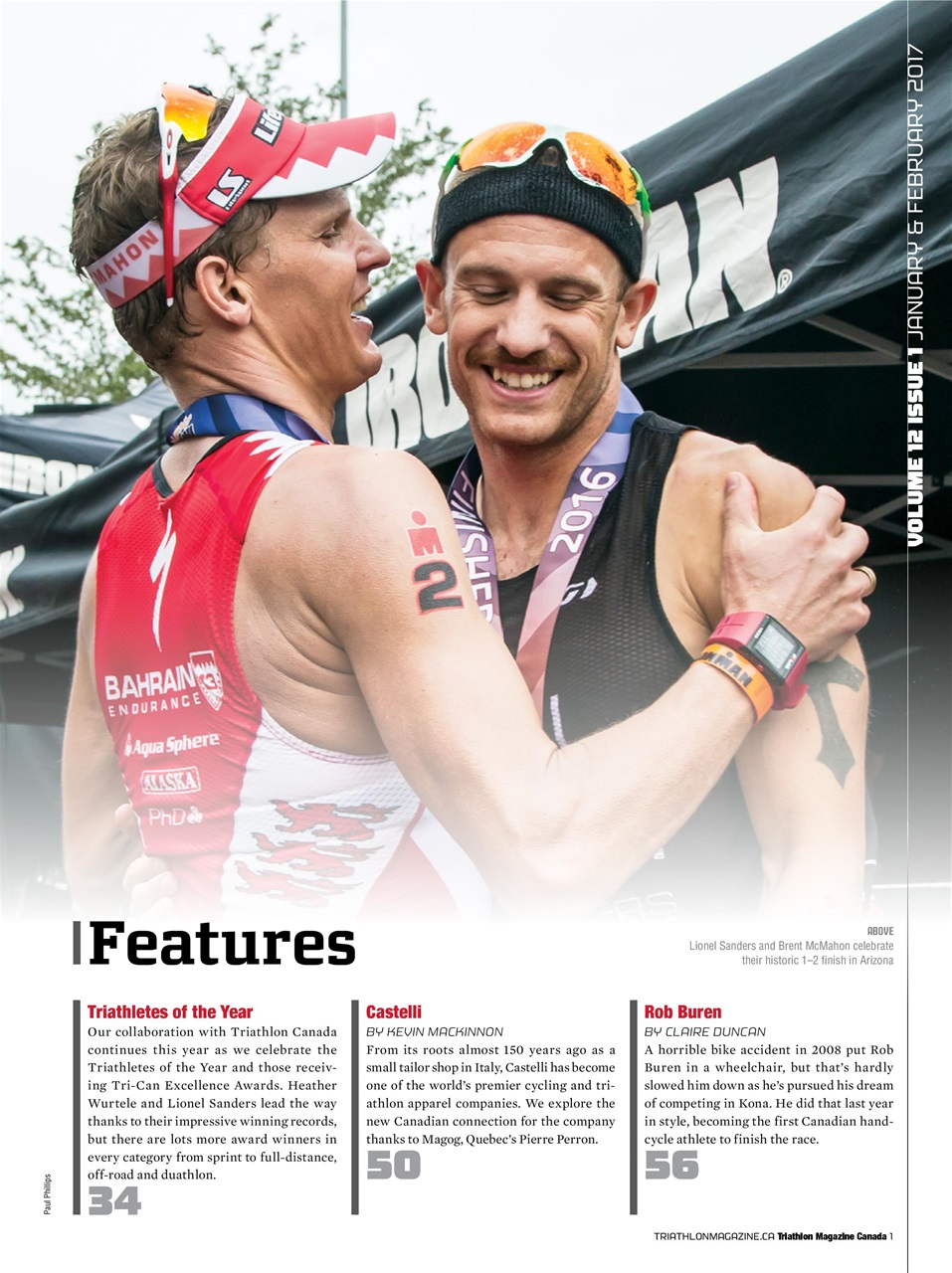 Triathlon Magazine Canada Preview Pages