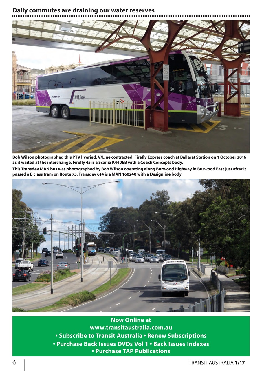 Transit Australia Preview Pages