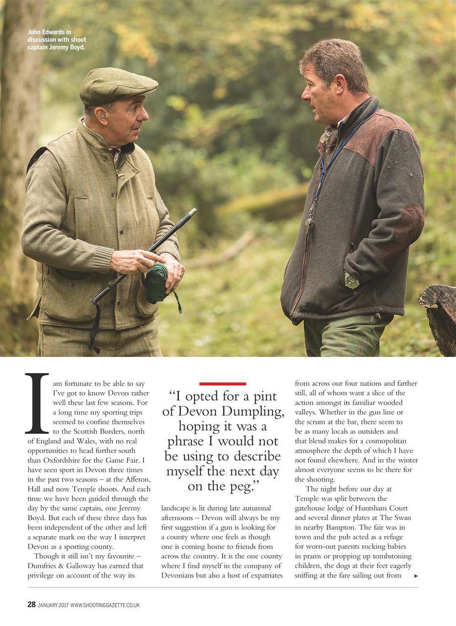 Shooting Gazette Preview Pages