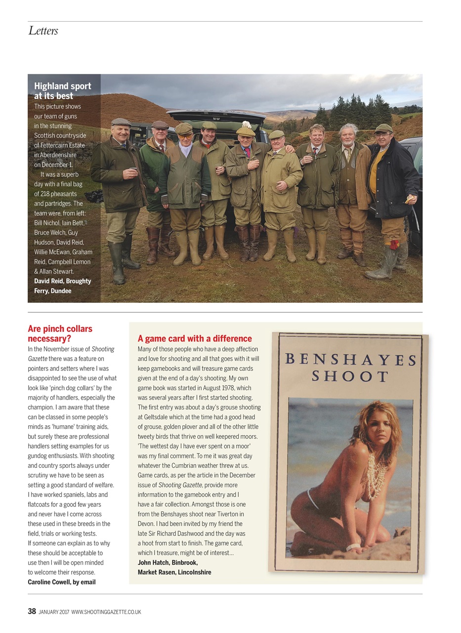 Shooting Gazette Preview Pages