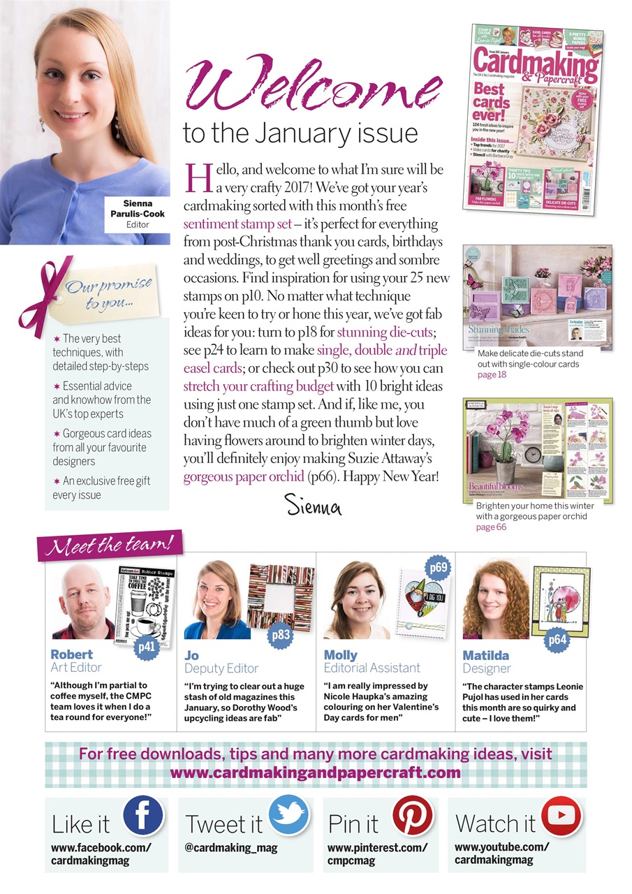 Cardmaking & Papercraft Preview Pages