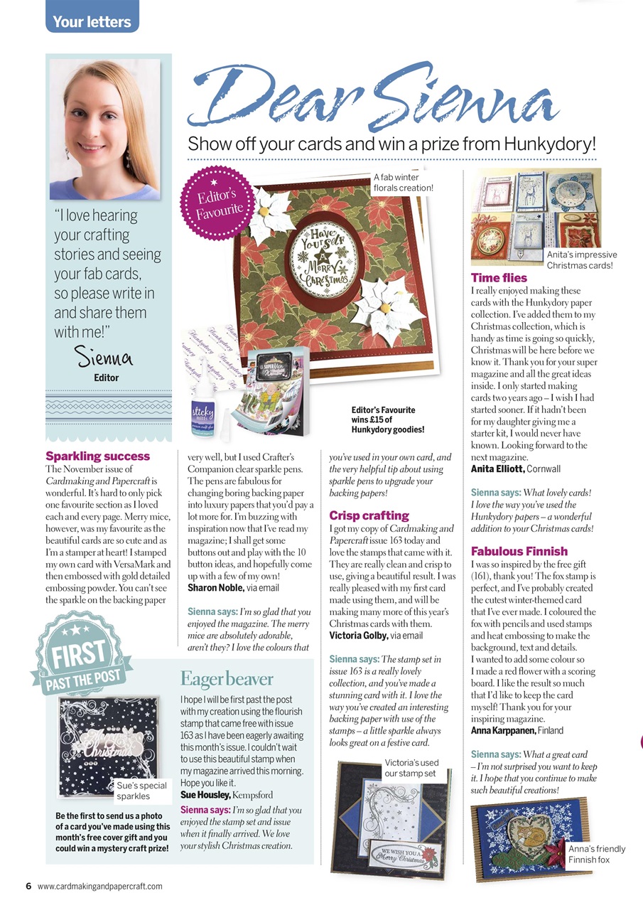 Cardmaking & Papercraft Preview Pages