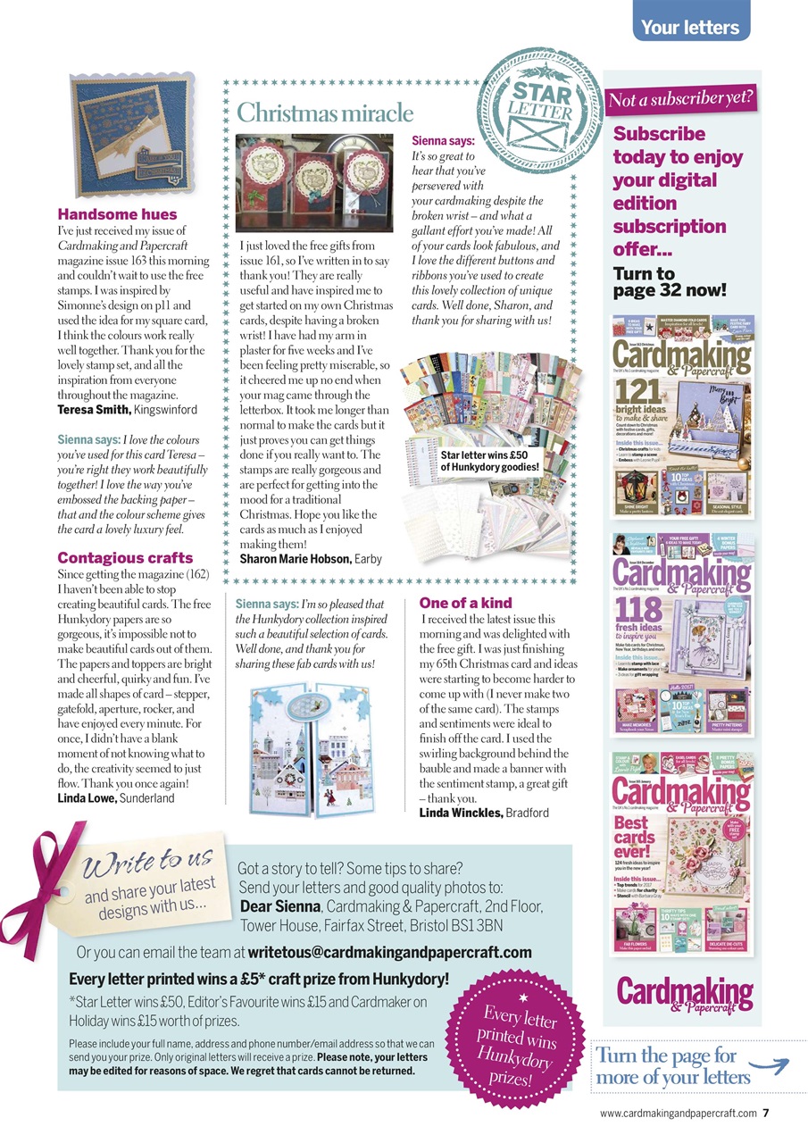 Cardmaking & Papercraft Preview Pages