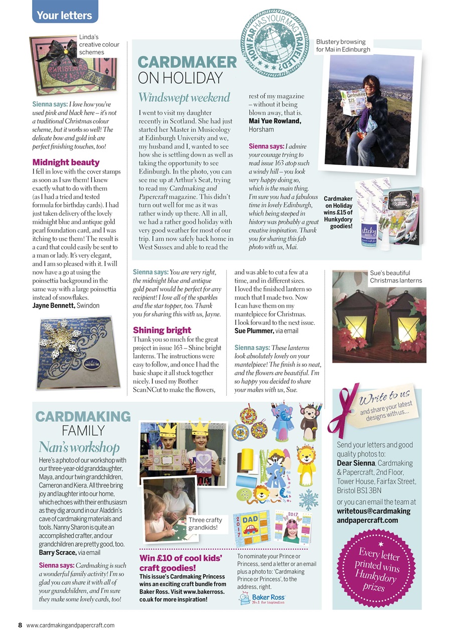 Cardmaking & Papercraft Preview Pages