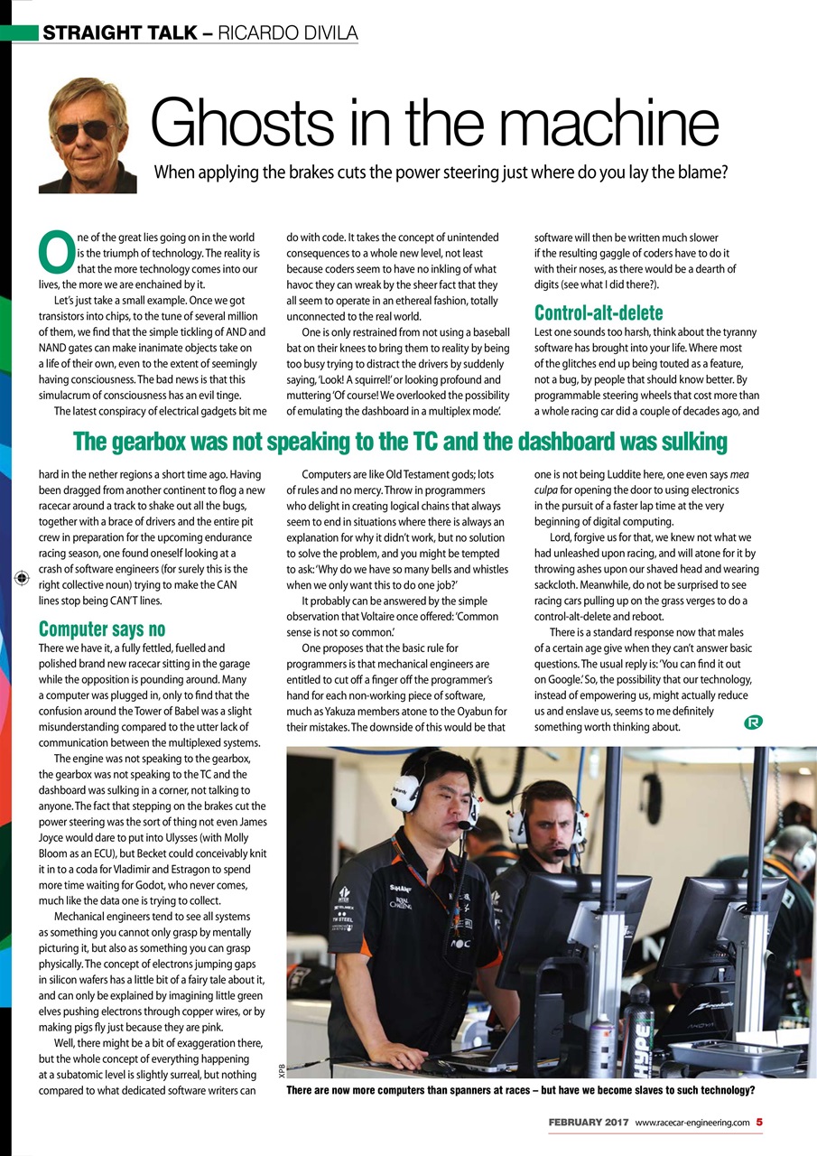 Racecar Engineering Preview Pages