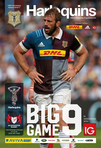 Harlequins issue Harlequins V Gloucester Rugby