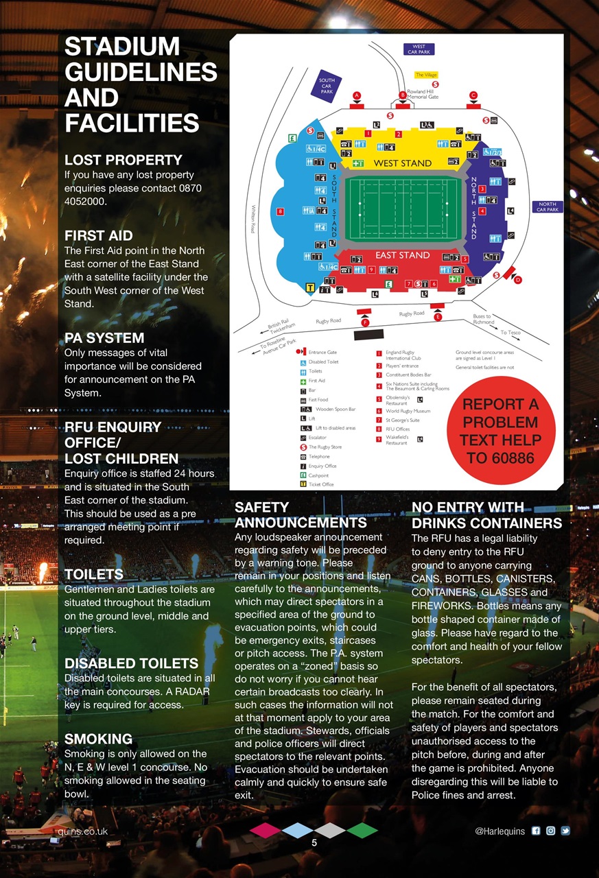 Harlequins Preview Pages