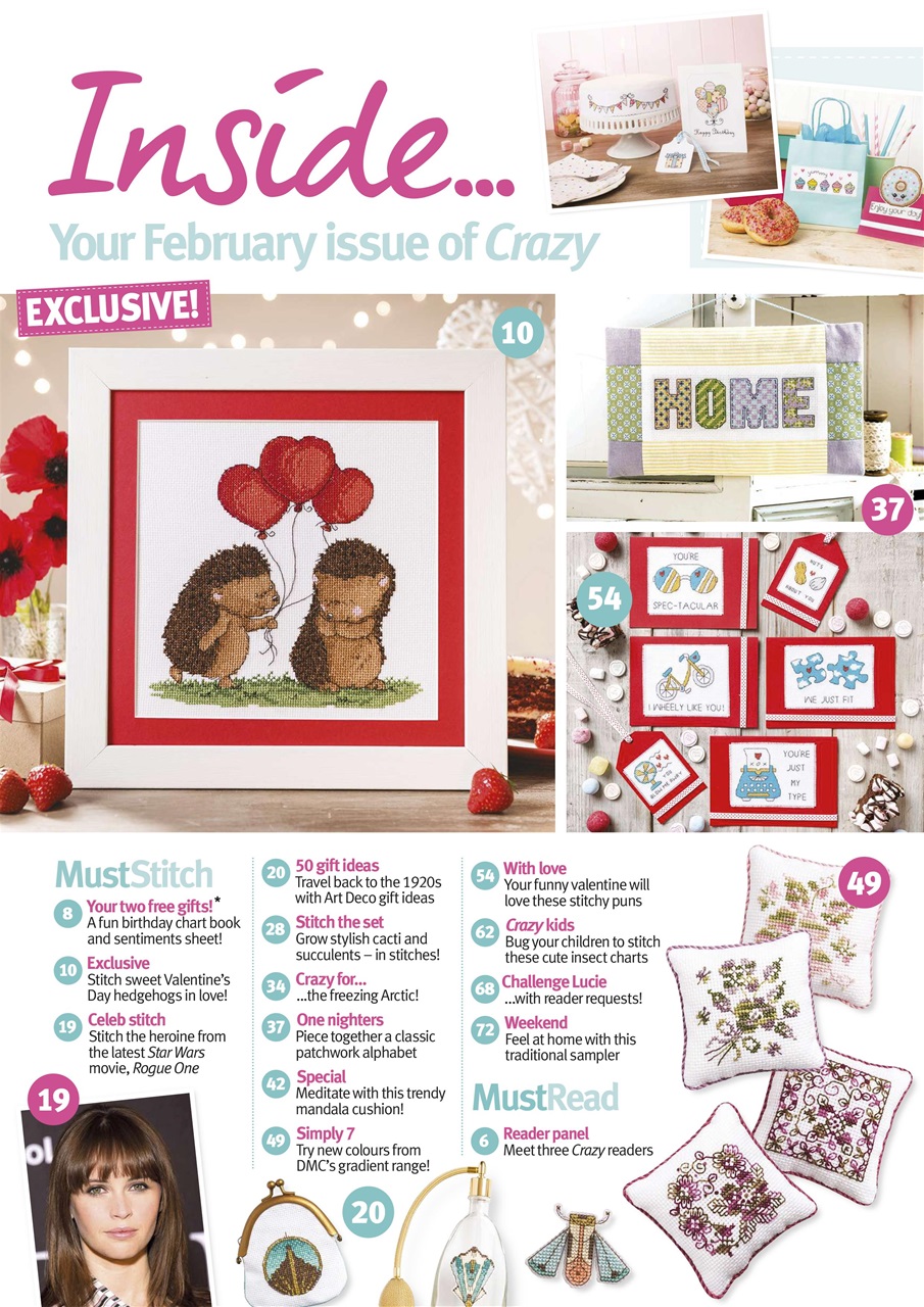 Cross Stitch Crazy Preview Pages