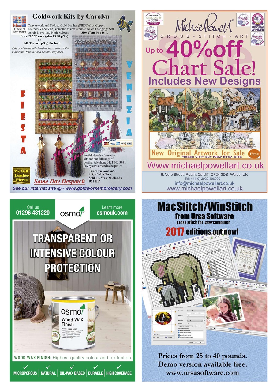 Cross Stitch Crazy Preview Pages