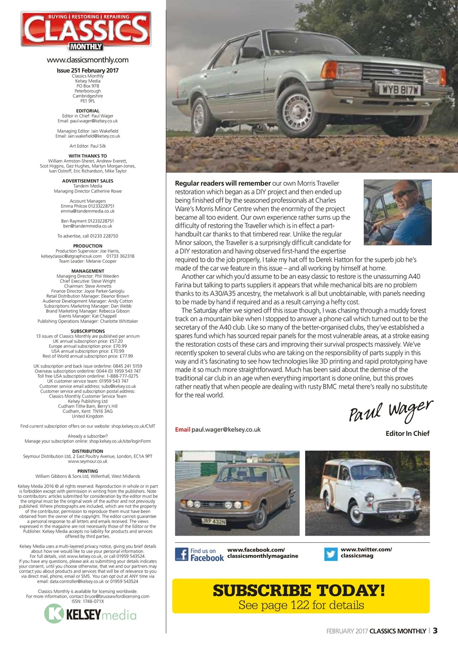 Classics World Preview Pages