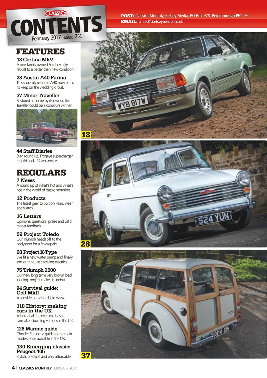 Classics World Preview Pages