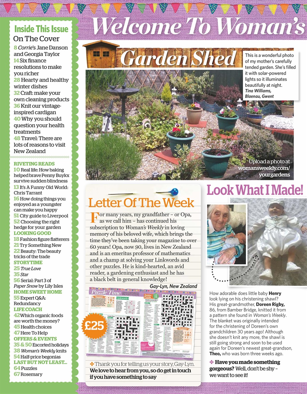 Woman's Weekly Preview Pages