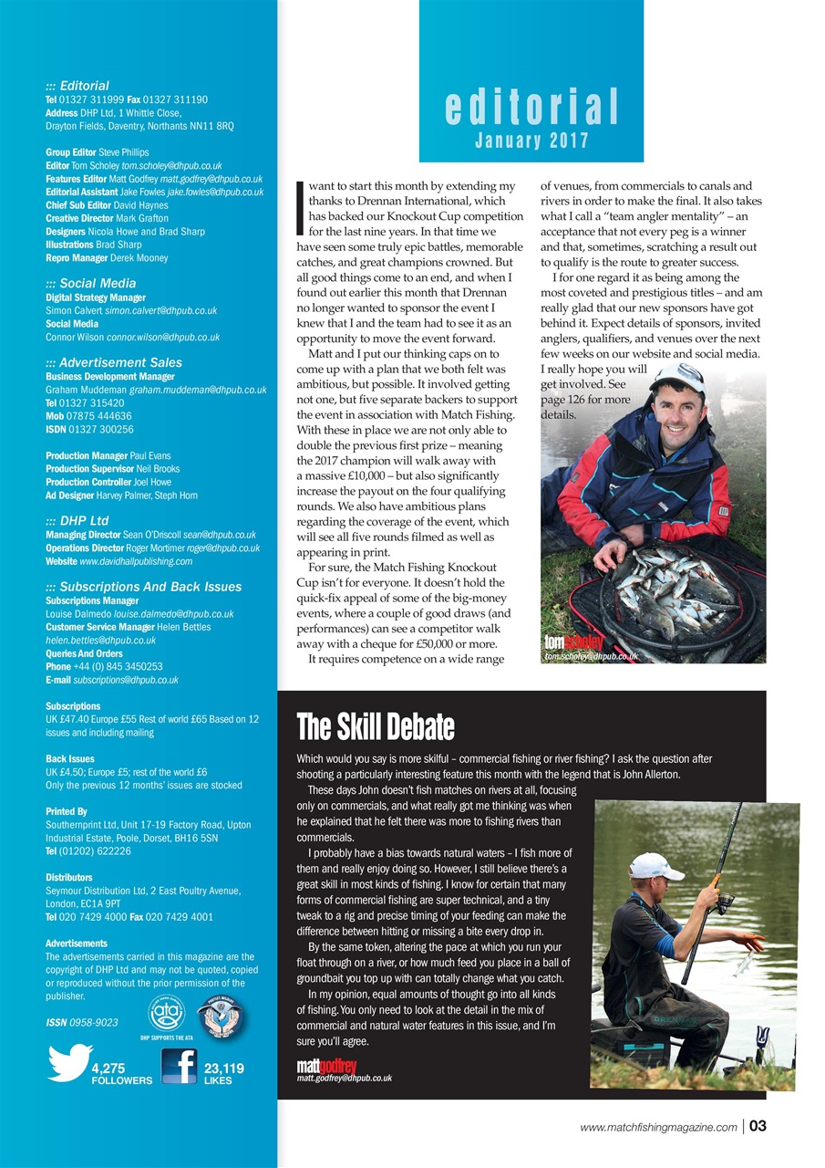 Match Fishing Preview Pages
