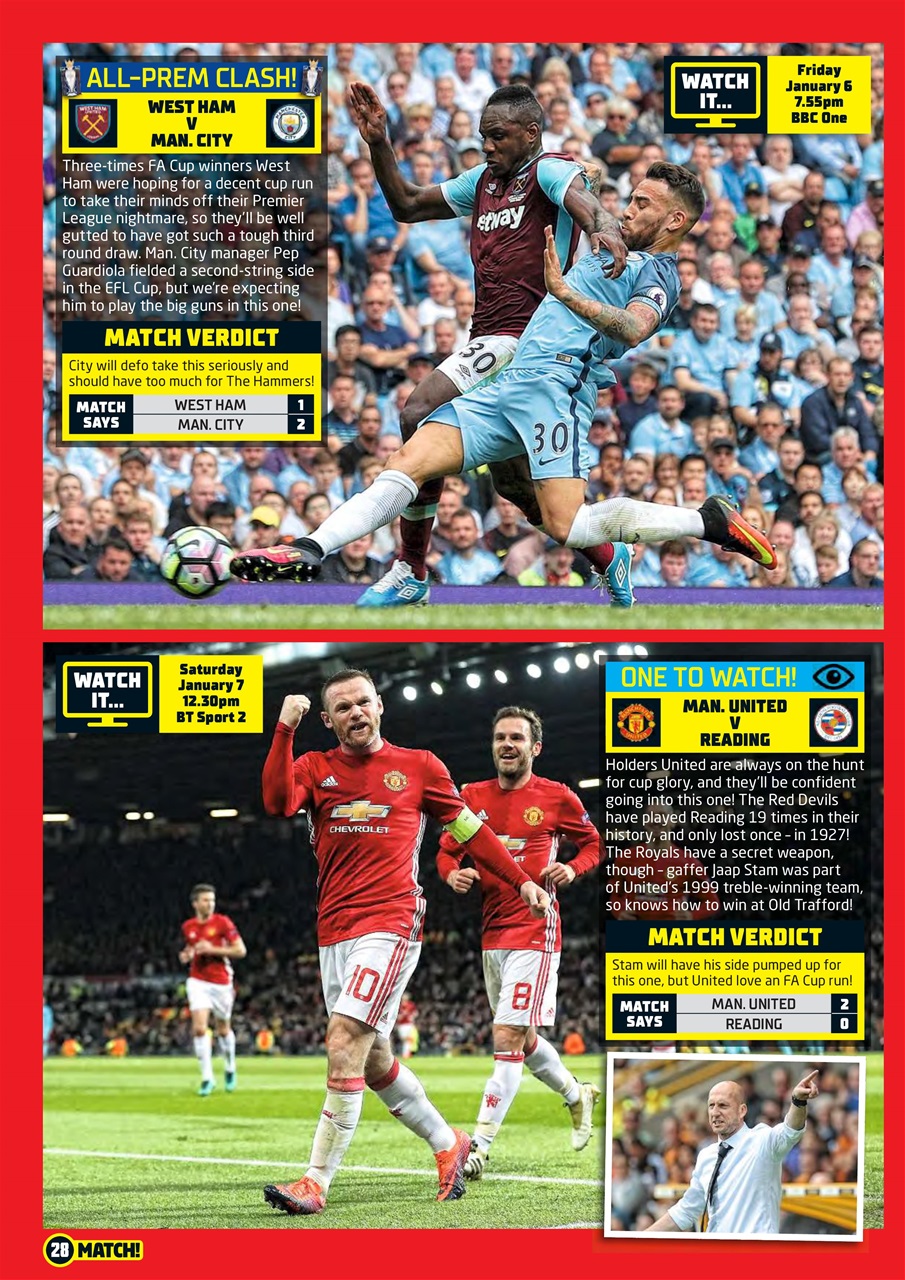 Match Preview Pages