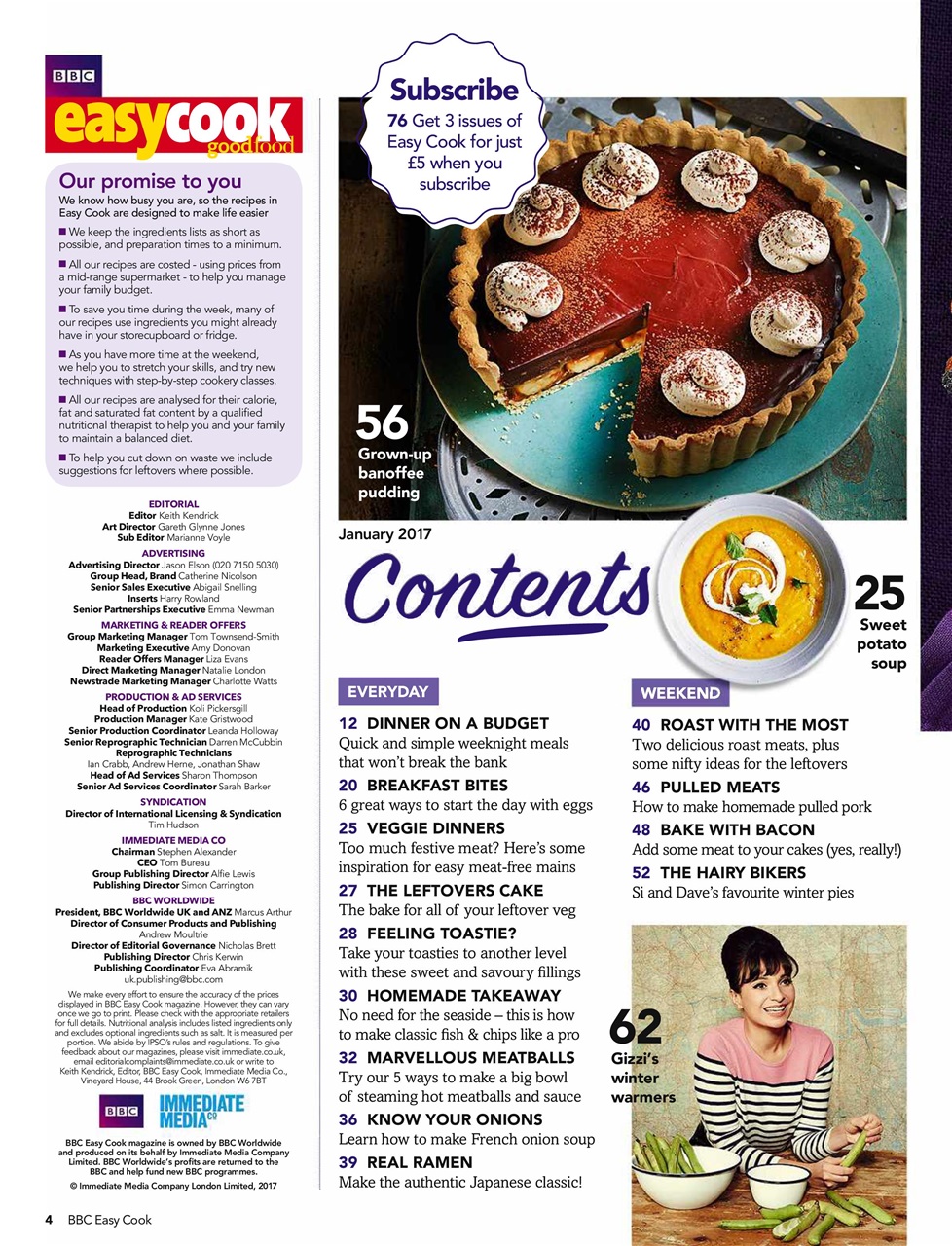 Easy Cook Magazine Preview Pages