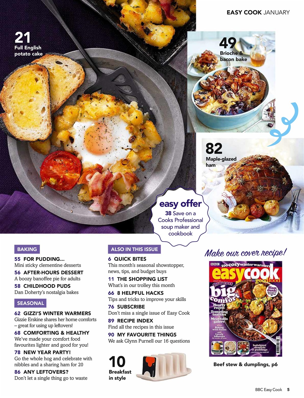 Easy Cook Magazine Preview Pages