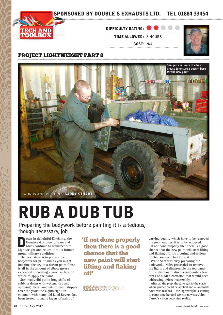 Classic Land Rover Magazine Preview Pages