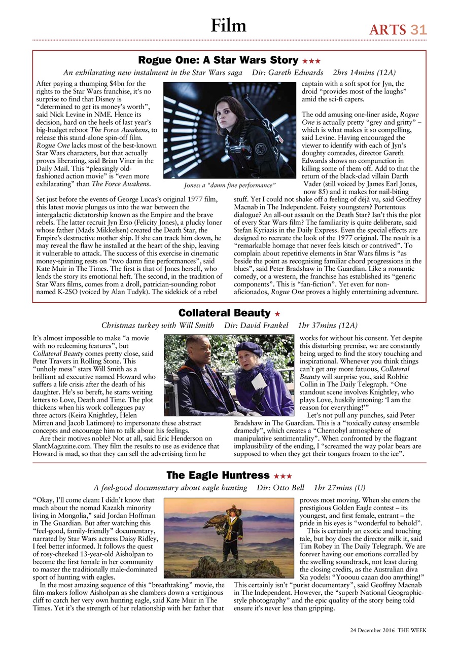 The Week Preview Pages