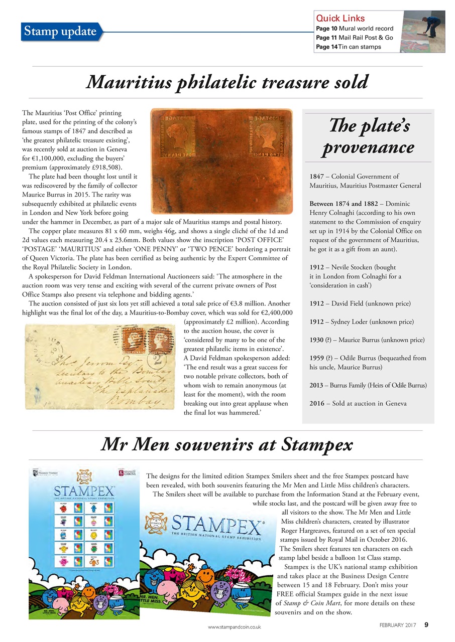 Stamp Collector Preview Pages
