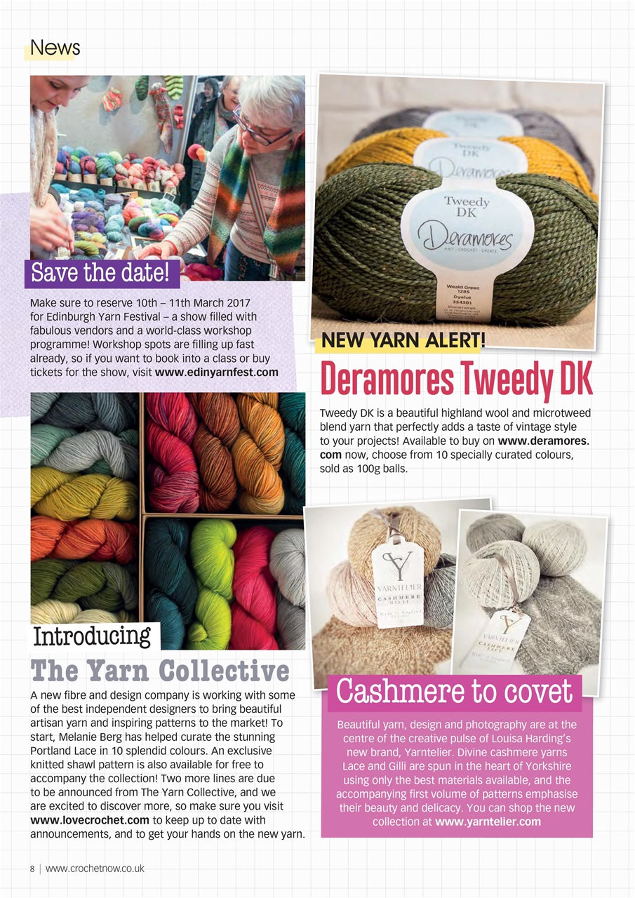 Crochet Now Magazine Preview Pages