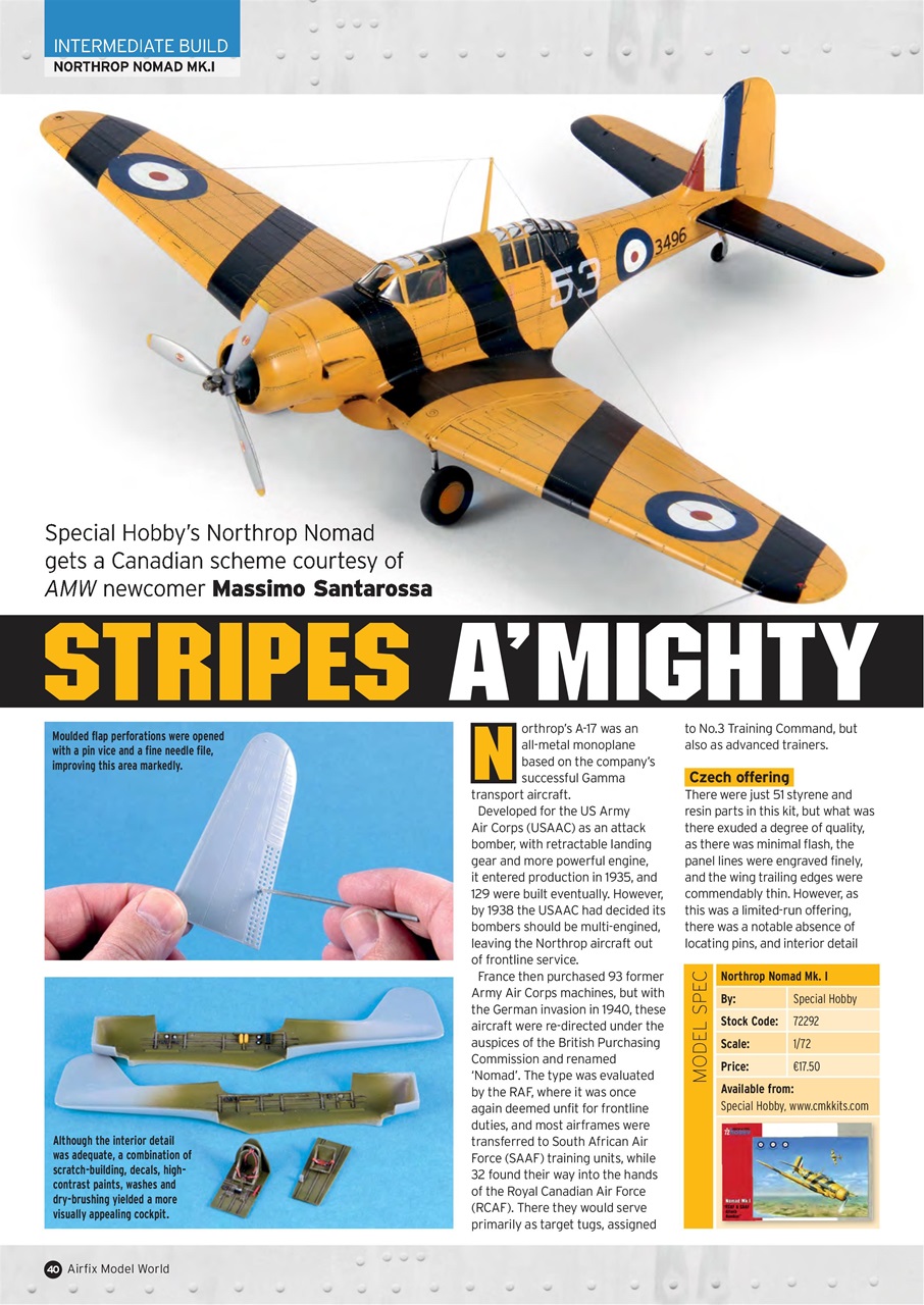Airfix Model World Preview Pages