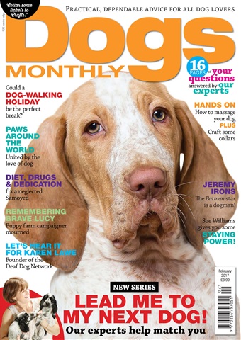 Dogs Monthly issue February 2017