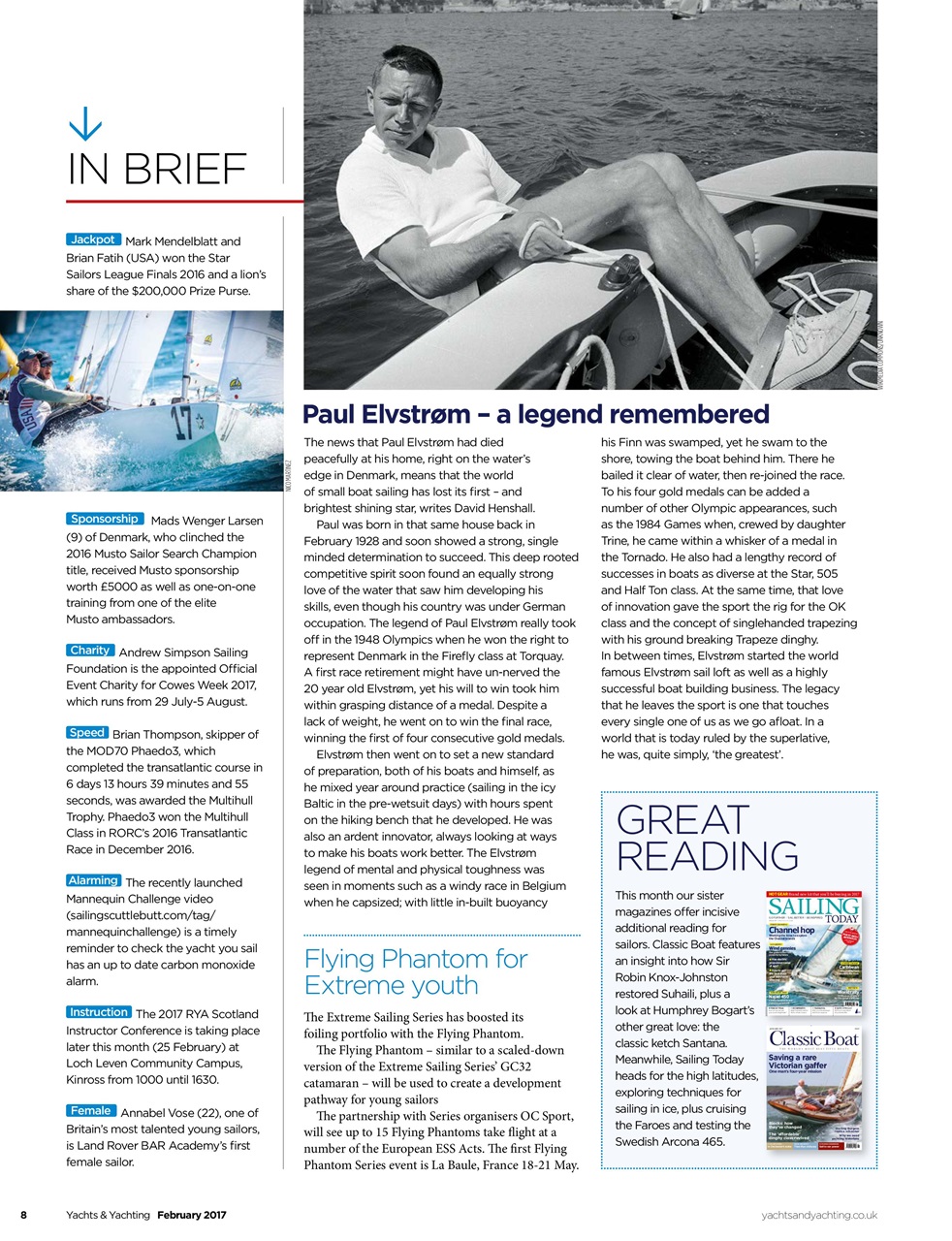 Yachts & Yachting Preview Pages