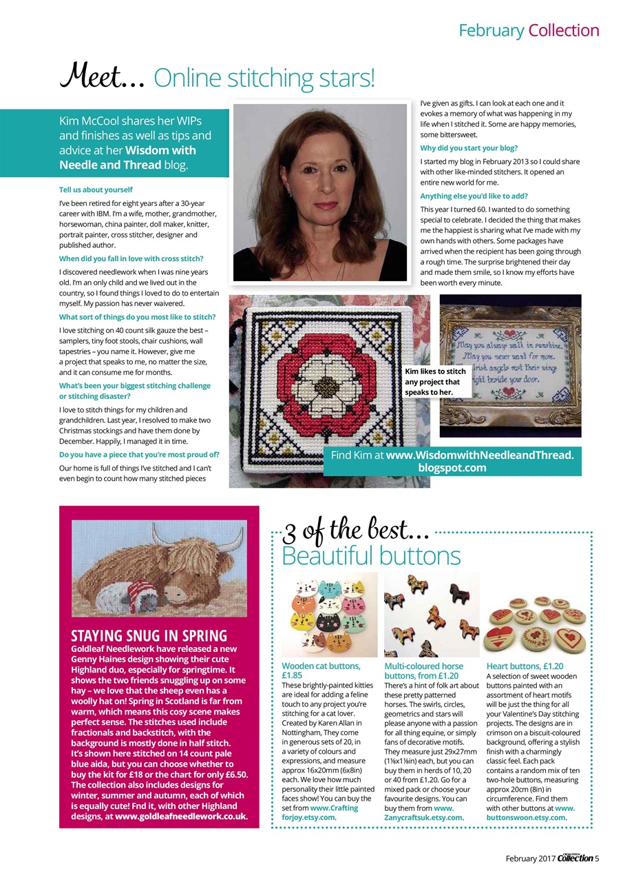 Cross Stitch Collection Preview Pages