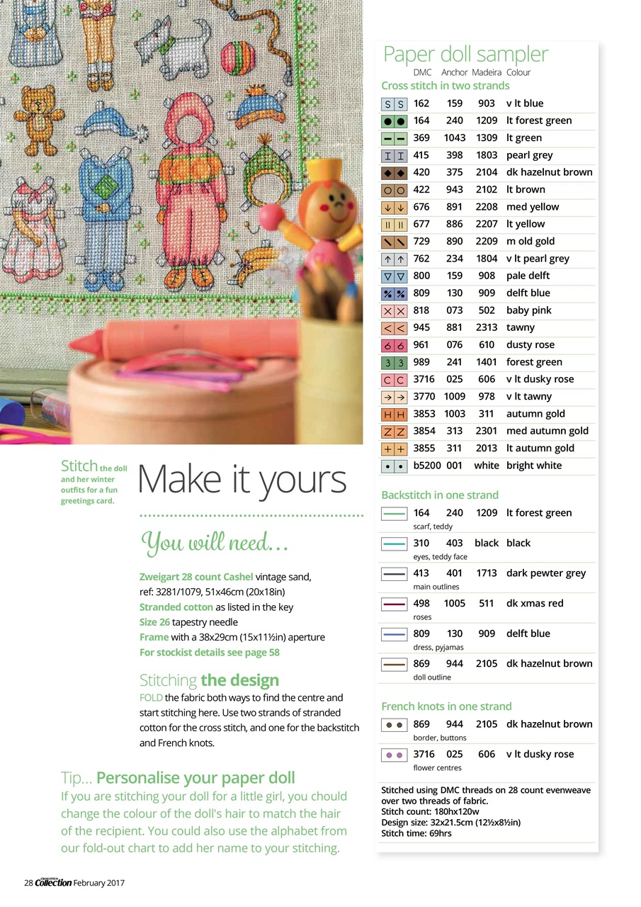 Cross Stitch Collection Preview Pages