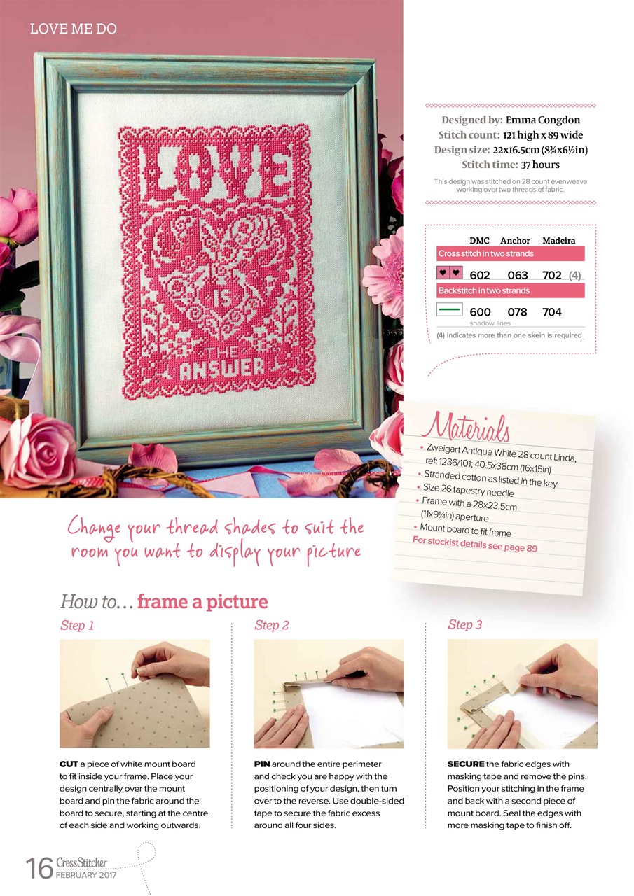 CrossStitcher Preview Pages