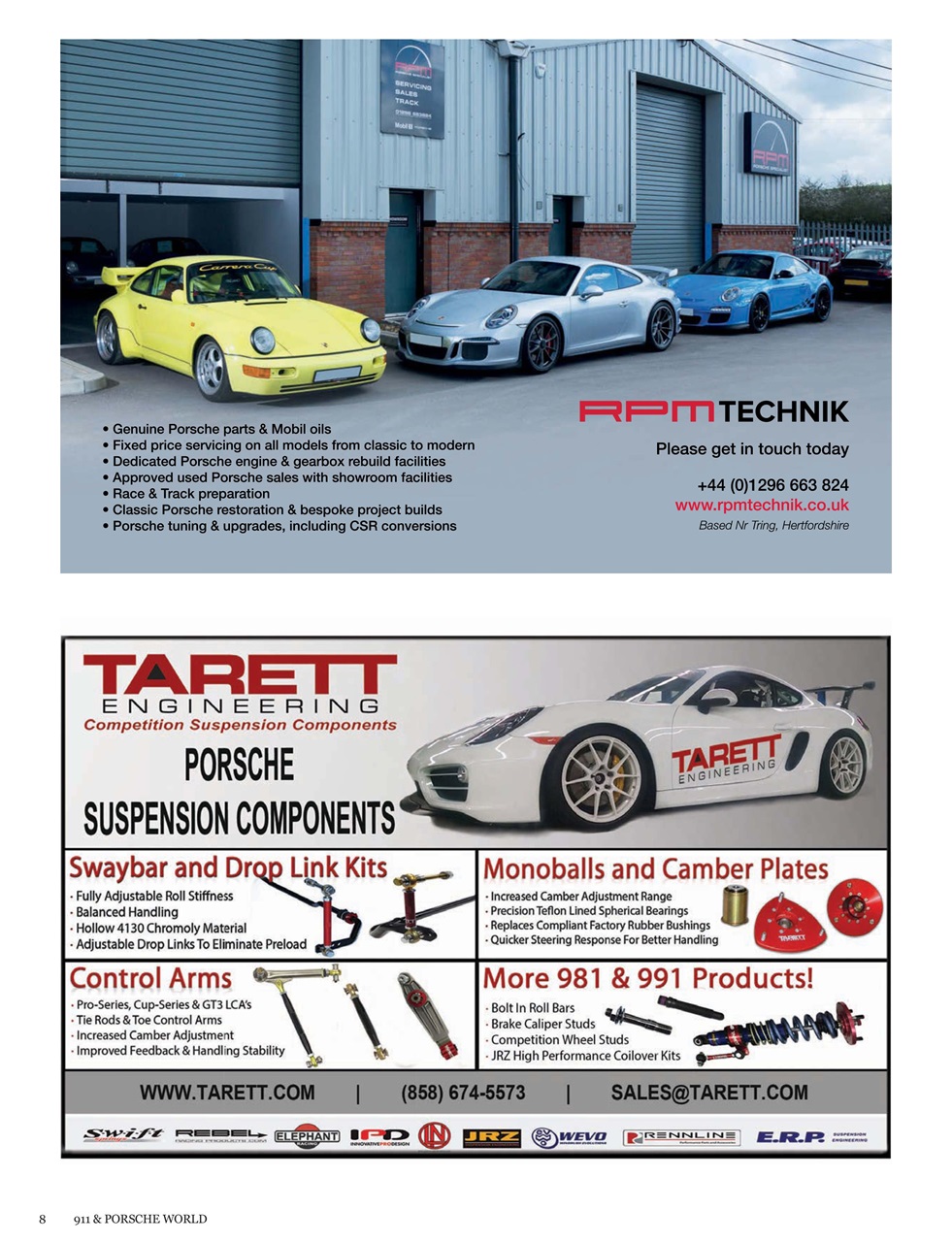 911 & Porsche World Preview Pages