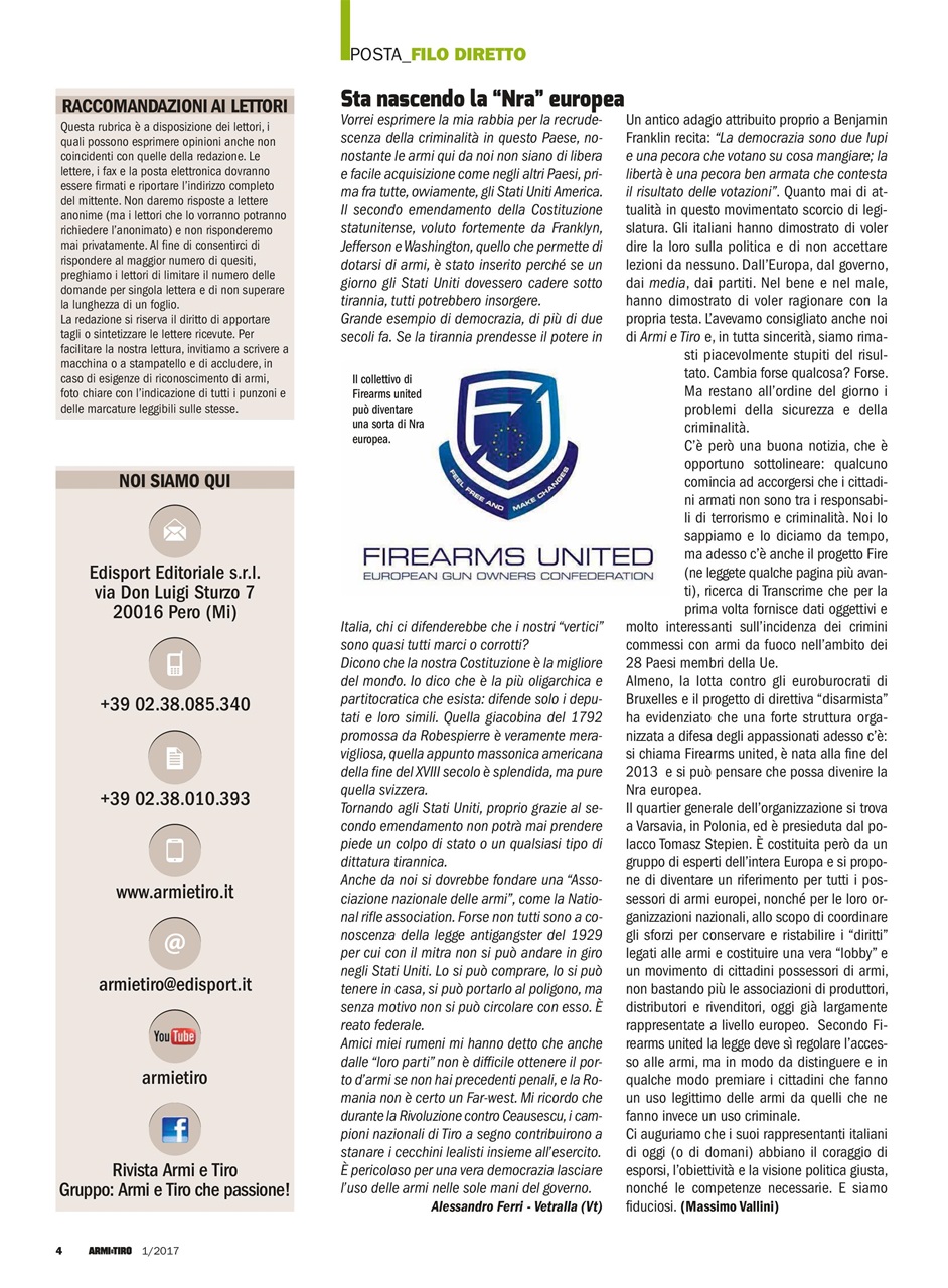 Armi E Tiro Preview Pages