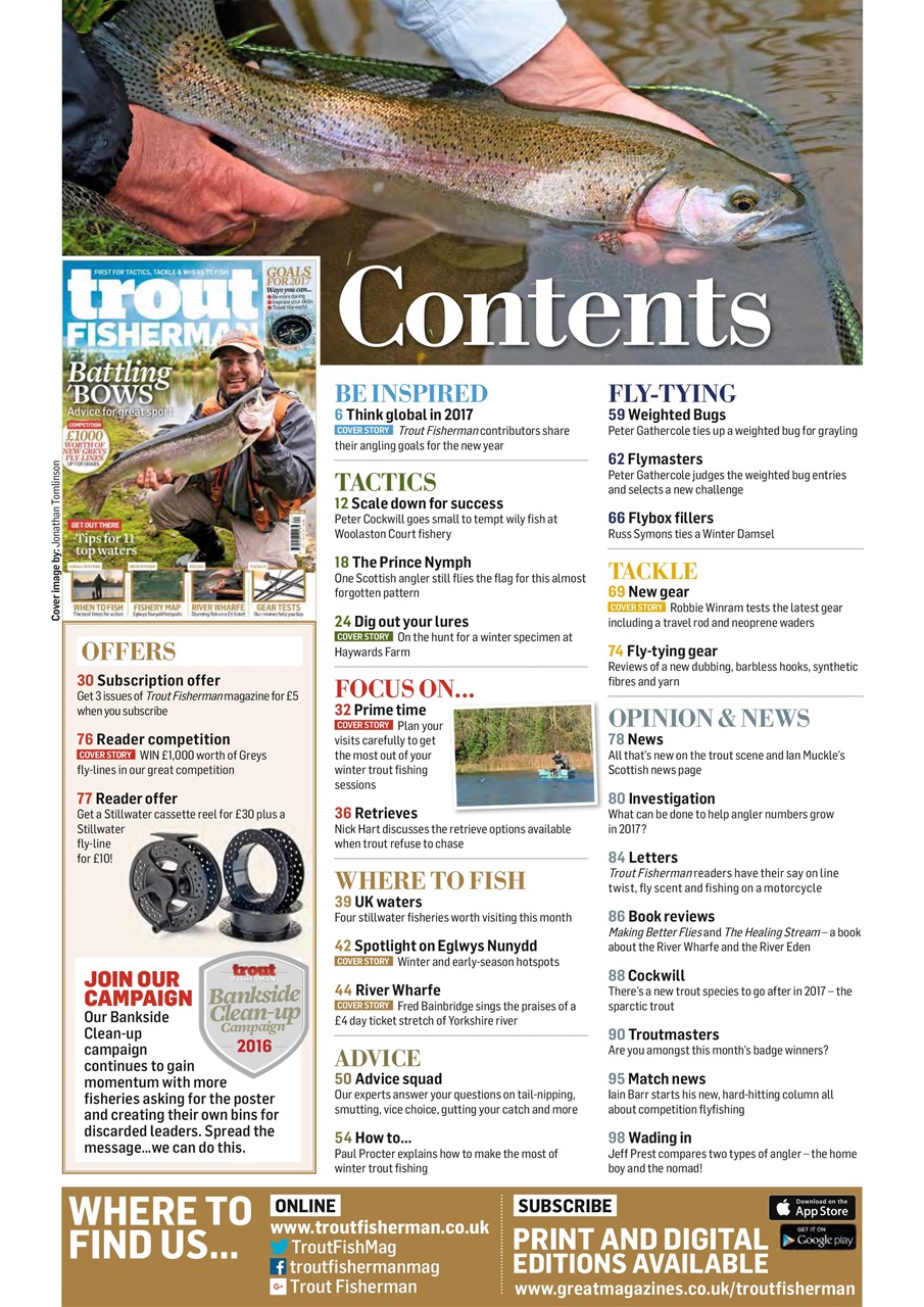 Trout Fisherman Preview Pages