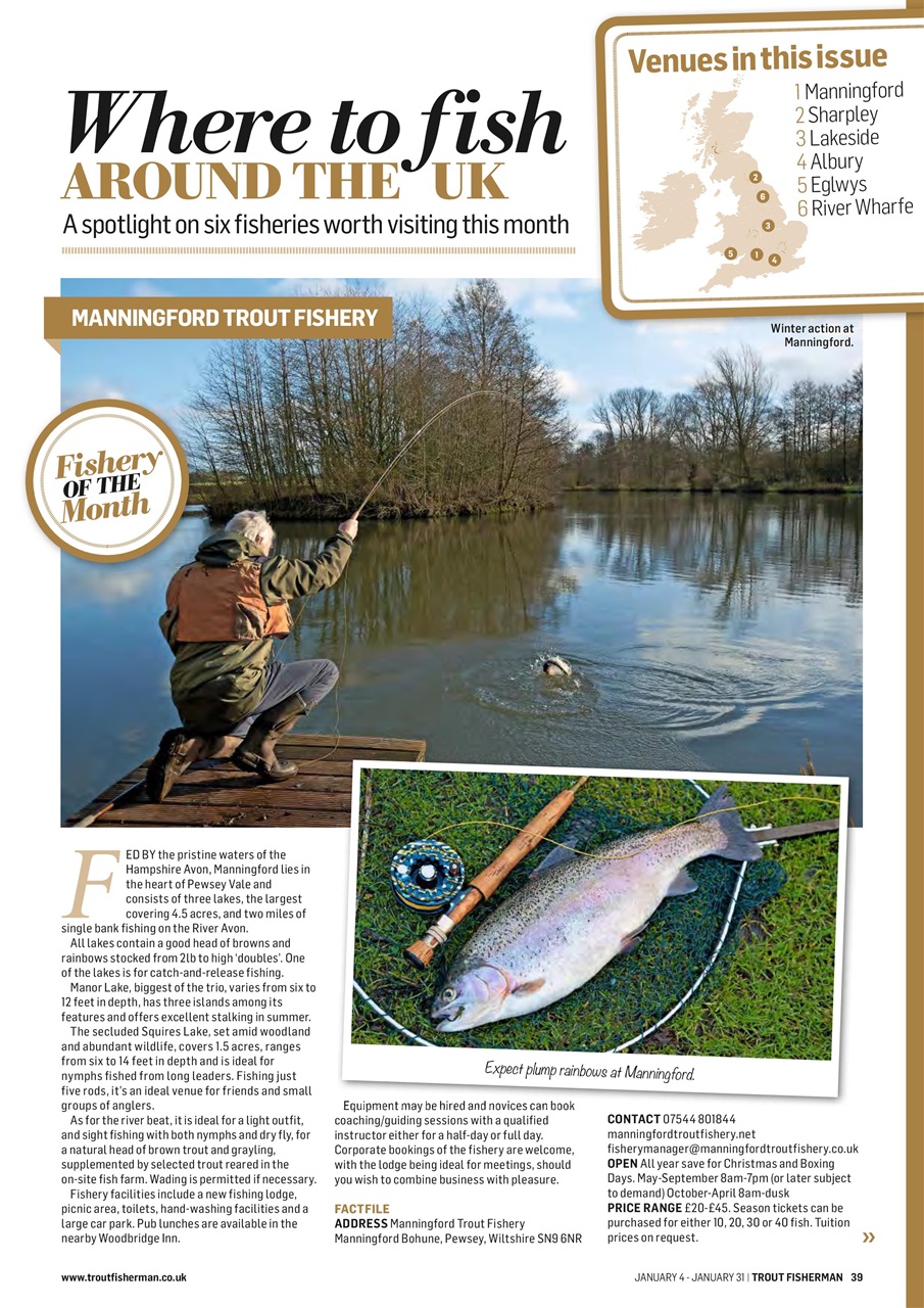 Trout Fisherman Preview Pages