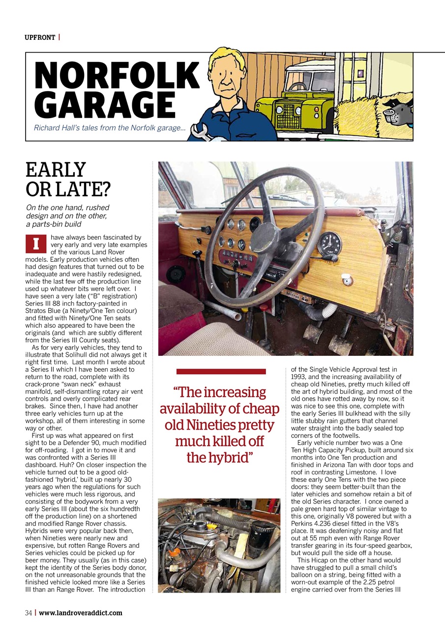 Land Rover Monthly Preview Pages