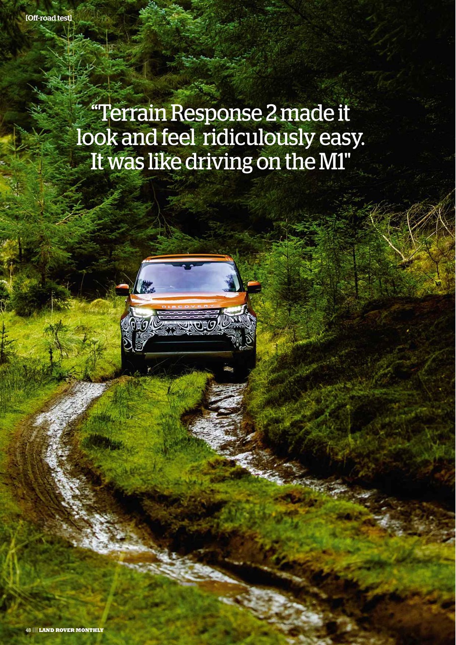 Land Rover Monthly Preview Pages