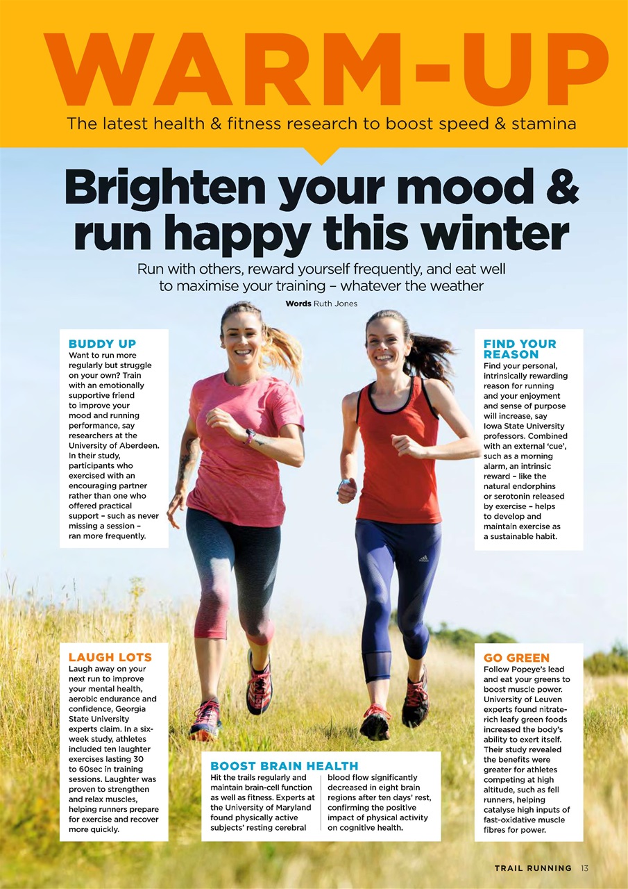 Trail Running Preview Pages