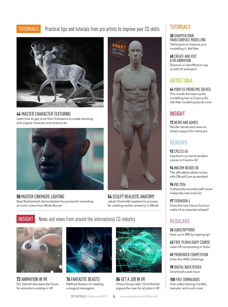 3D World Preview Pages