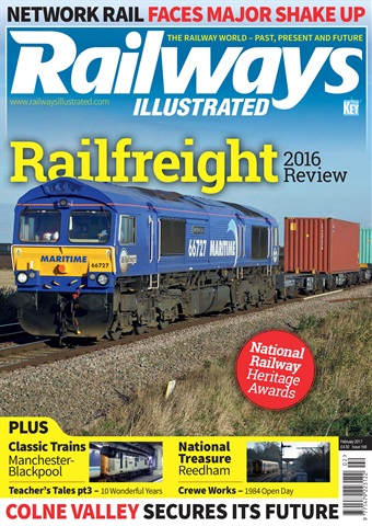 Railways Illustrated issue February 2017