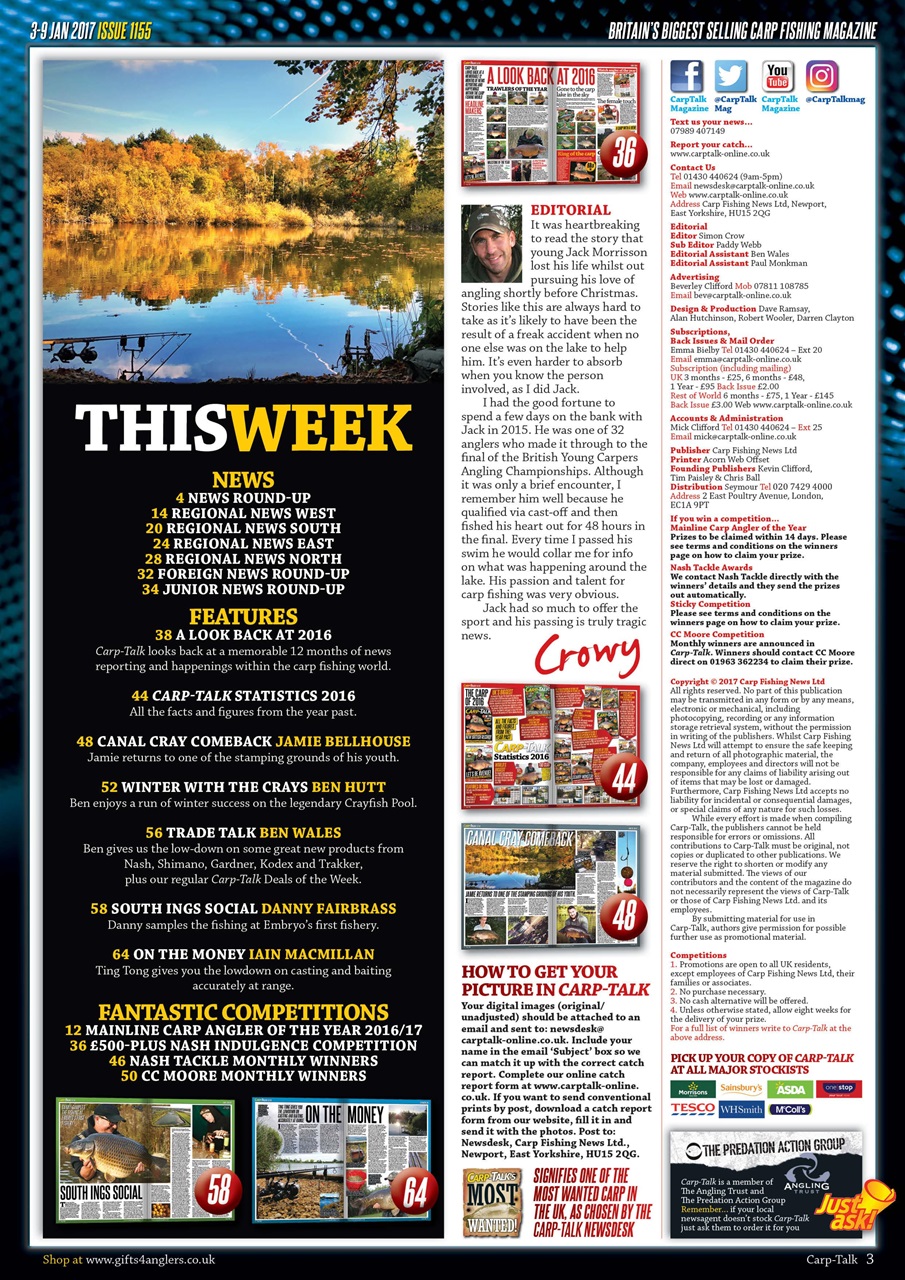 Carp-Talk Preview Pages