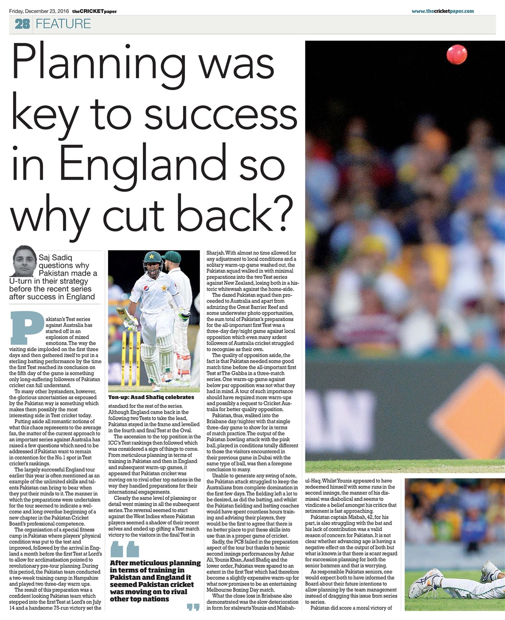 The Cricket Paper Preview Pages
