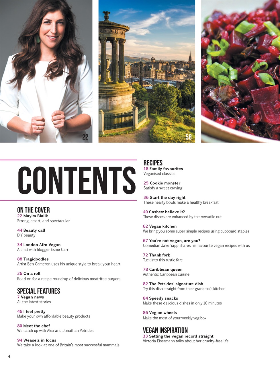 Vegan Life Preview Pages